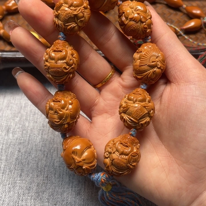 橄榄核手串/手链新财神