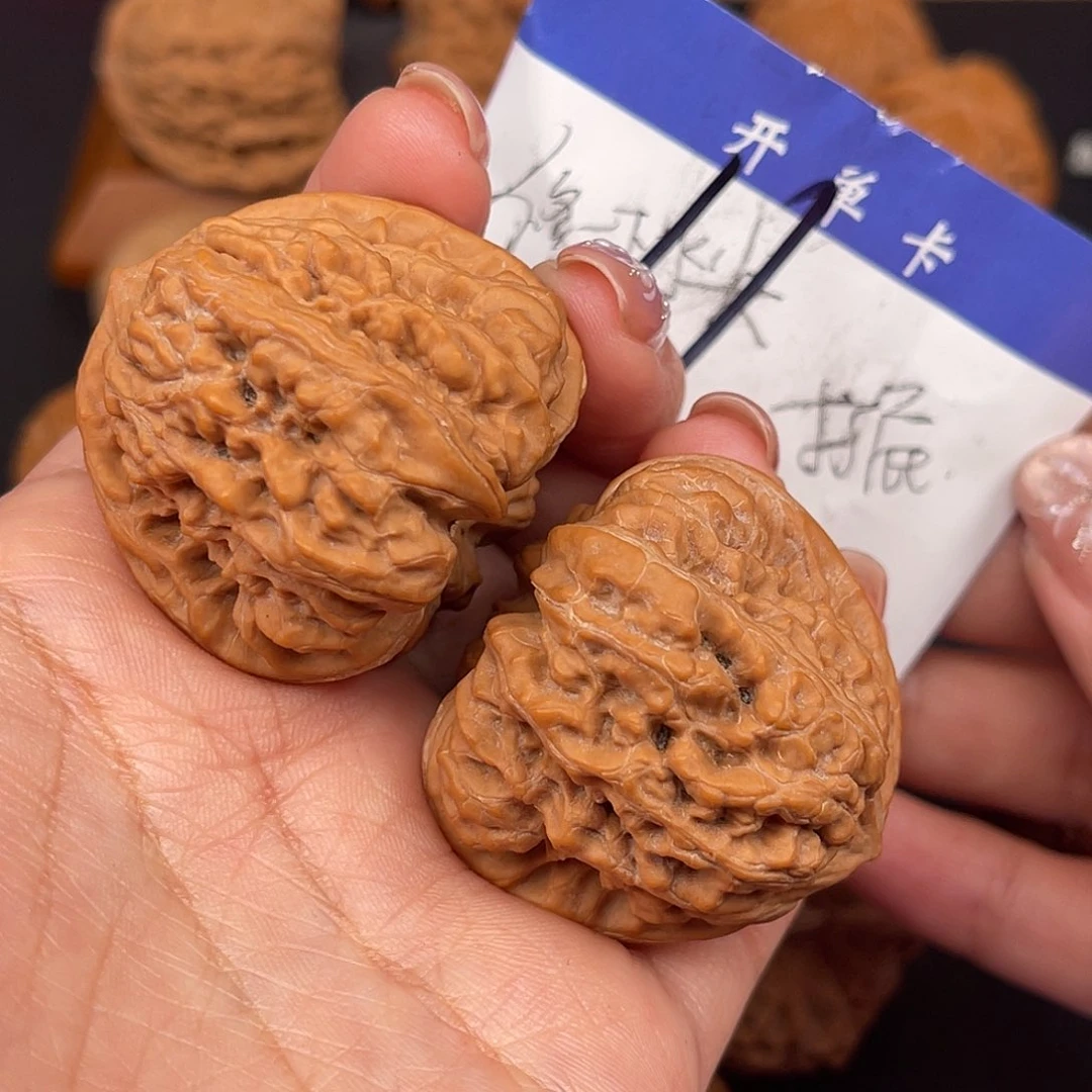 桃核吊坠爱**圆凹底40尺寸y