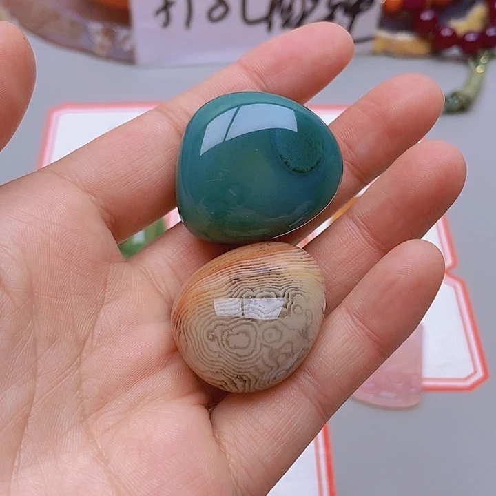 【闪购商品】玛瑙/玉髓珠宝半成品未镶嵌粉*点