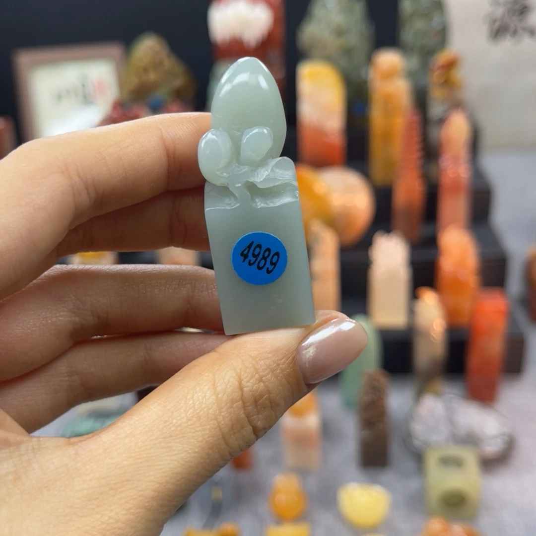 印石寿山石4989。