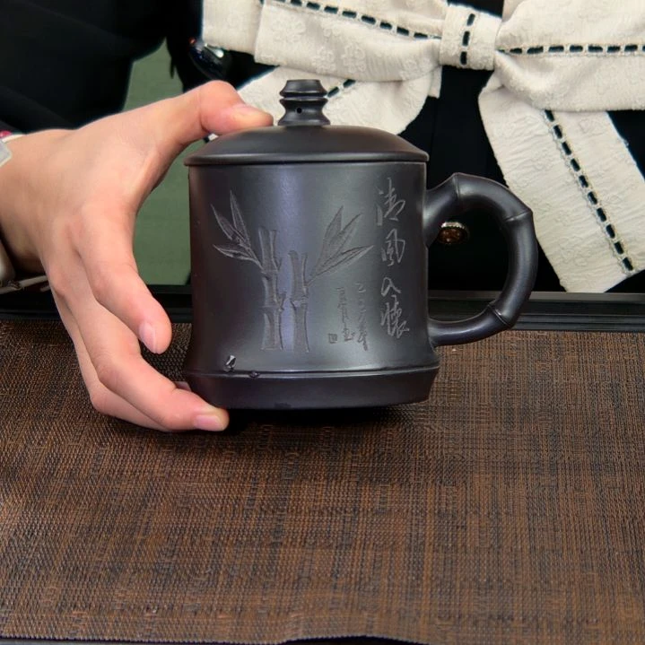 茶杯紫砂高货放漏
