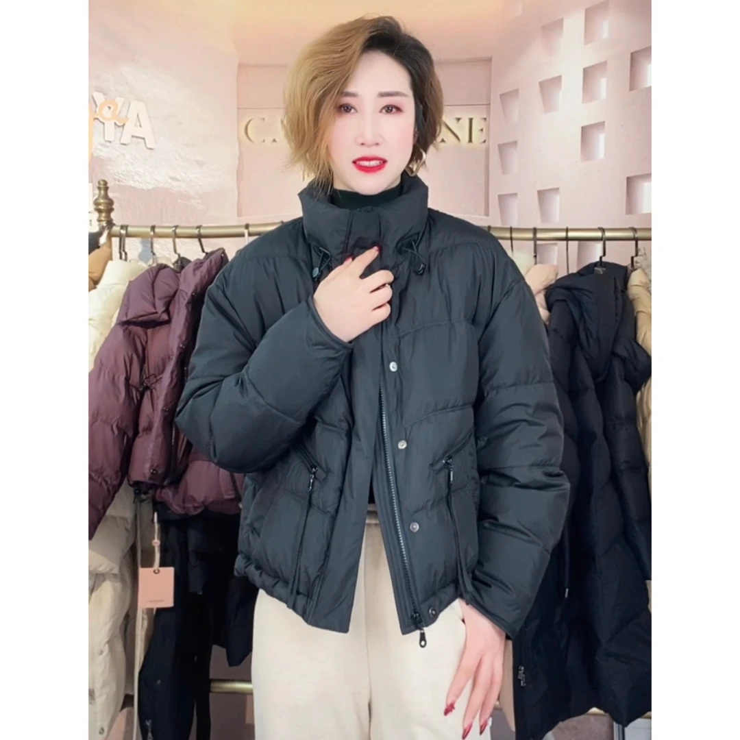 高斯雪岚【七夕专享】时尚短款羽绒服24461078