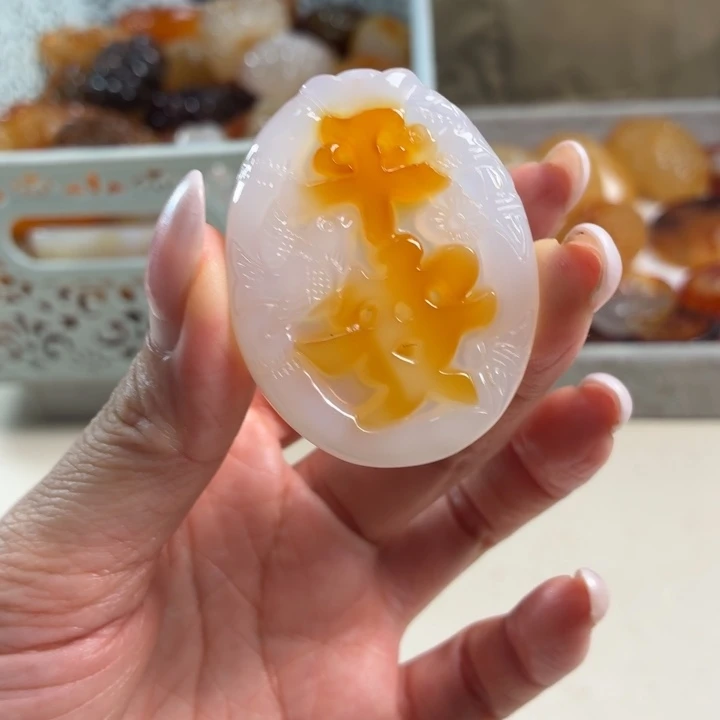 玛瑙/玉髓未镶嵌吊坠(不含链)