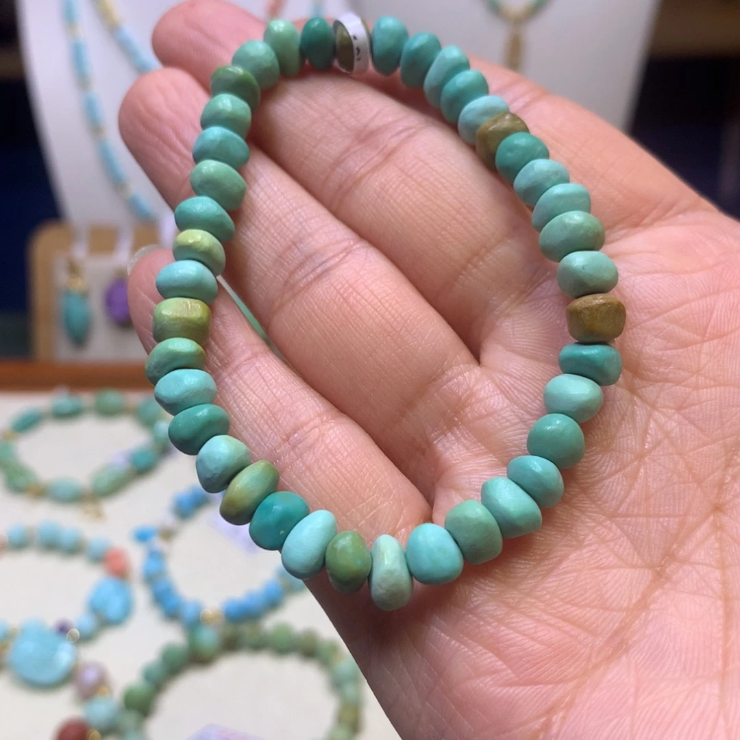 绿松石未镶嵌单圈