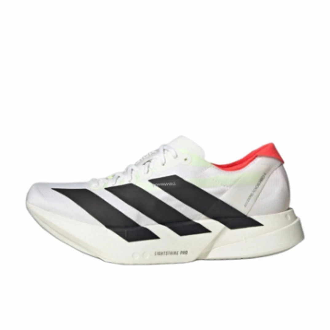 adidas Adizero Pro4男女跑者美学黑白碳柱马拉松跑鞋JR1094/1163