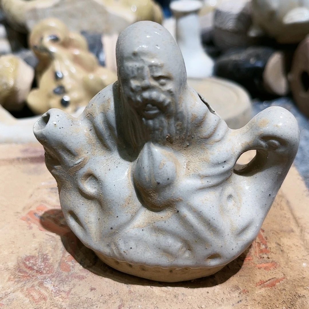 瓦当摆件茶台的一