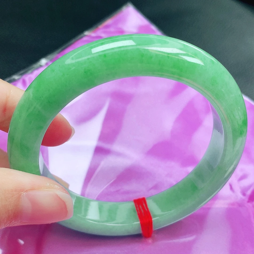 未镶嵌手镯翡翠缅甸天然A货翡翠手镯