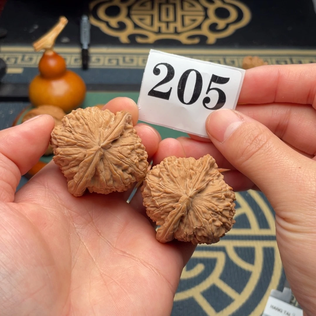 桃核吊坠40全品球白205号