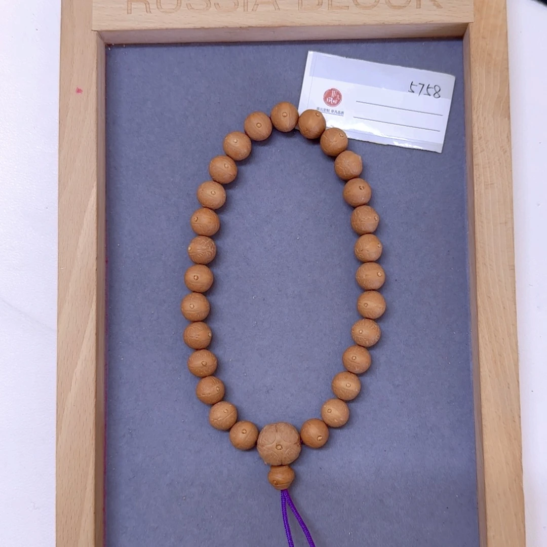 凤眼菩提把件83@5758.12手持27颗