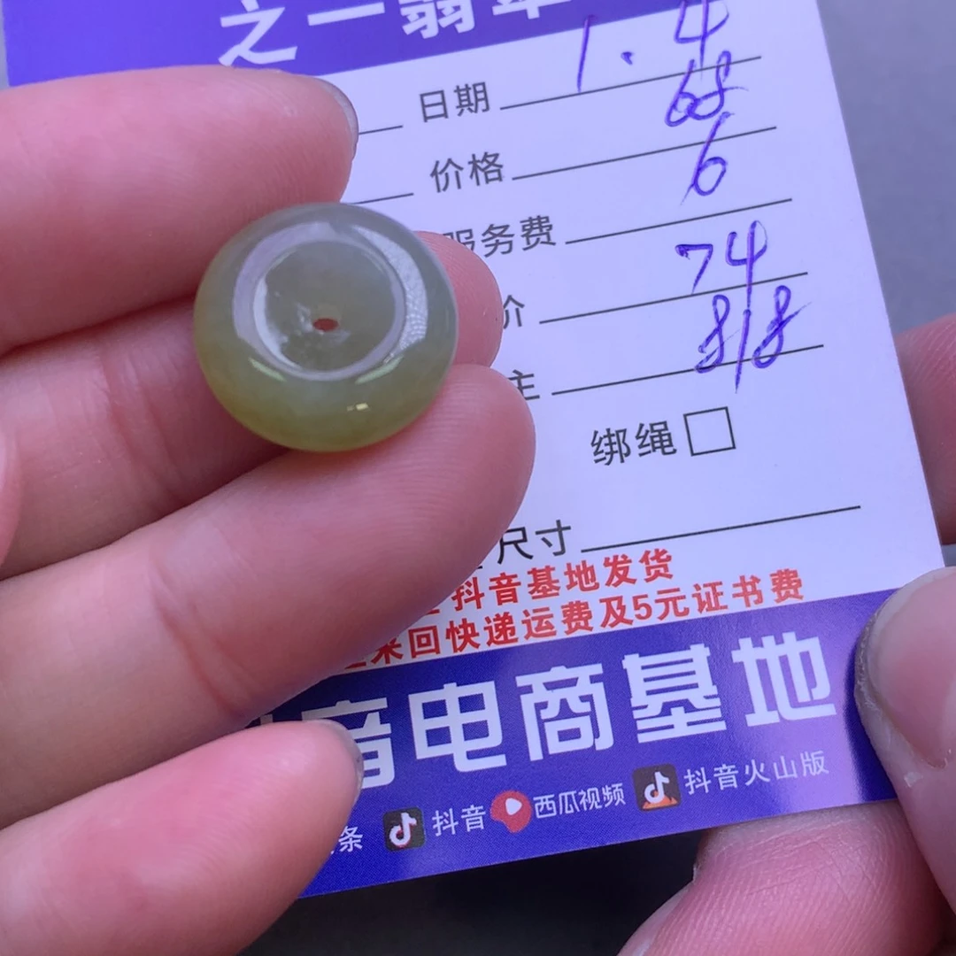 颈饰未镶嵌翡翠L**蓝