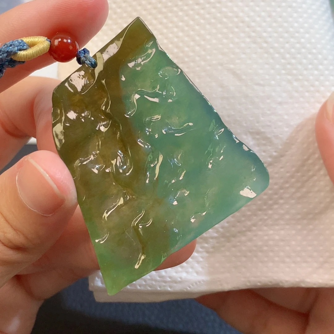 翡翠未镶嵌吊坠(不含链)727