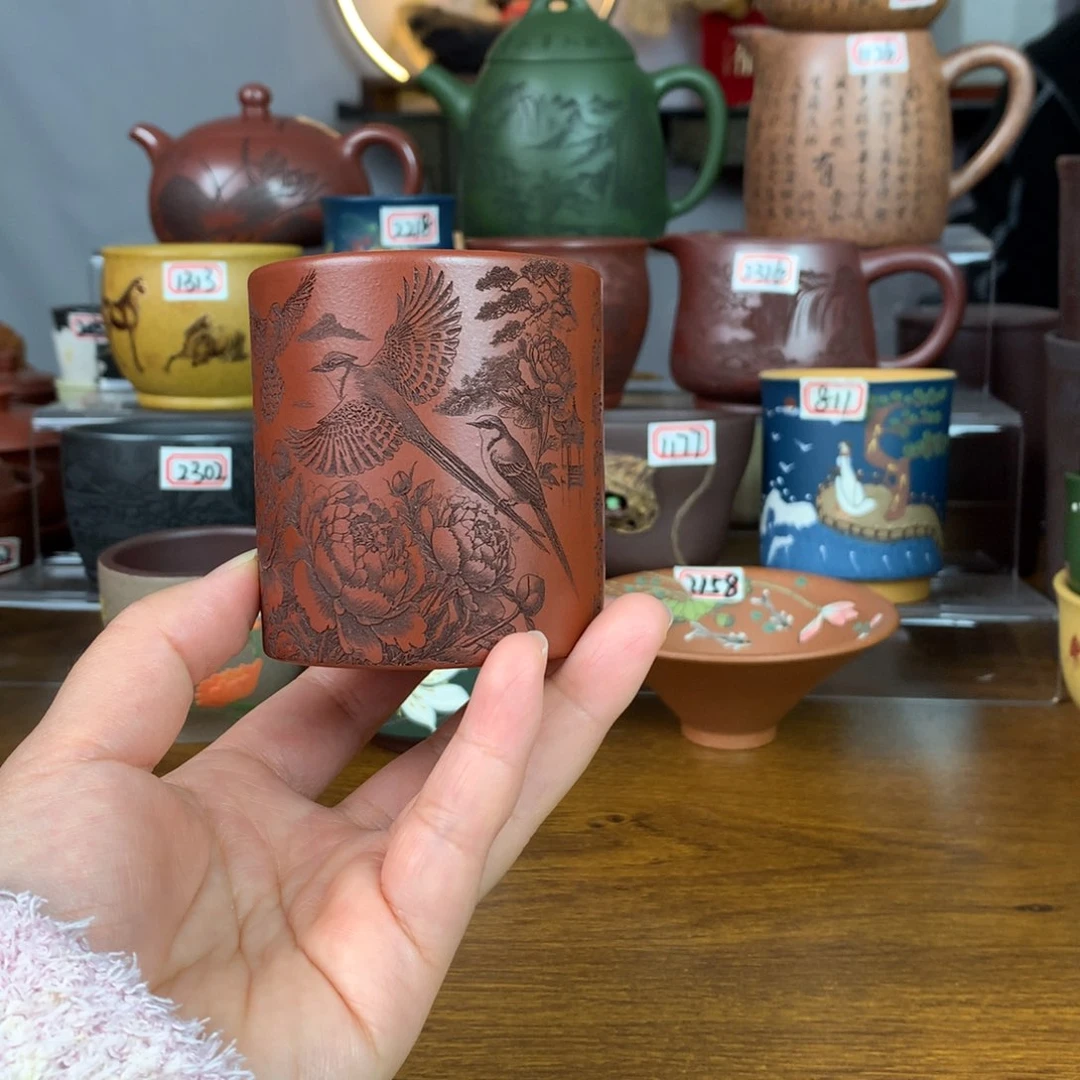 紫砂茶杯宜兴紫砂茶具