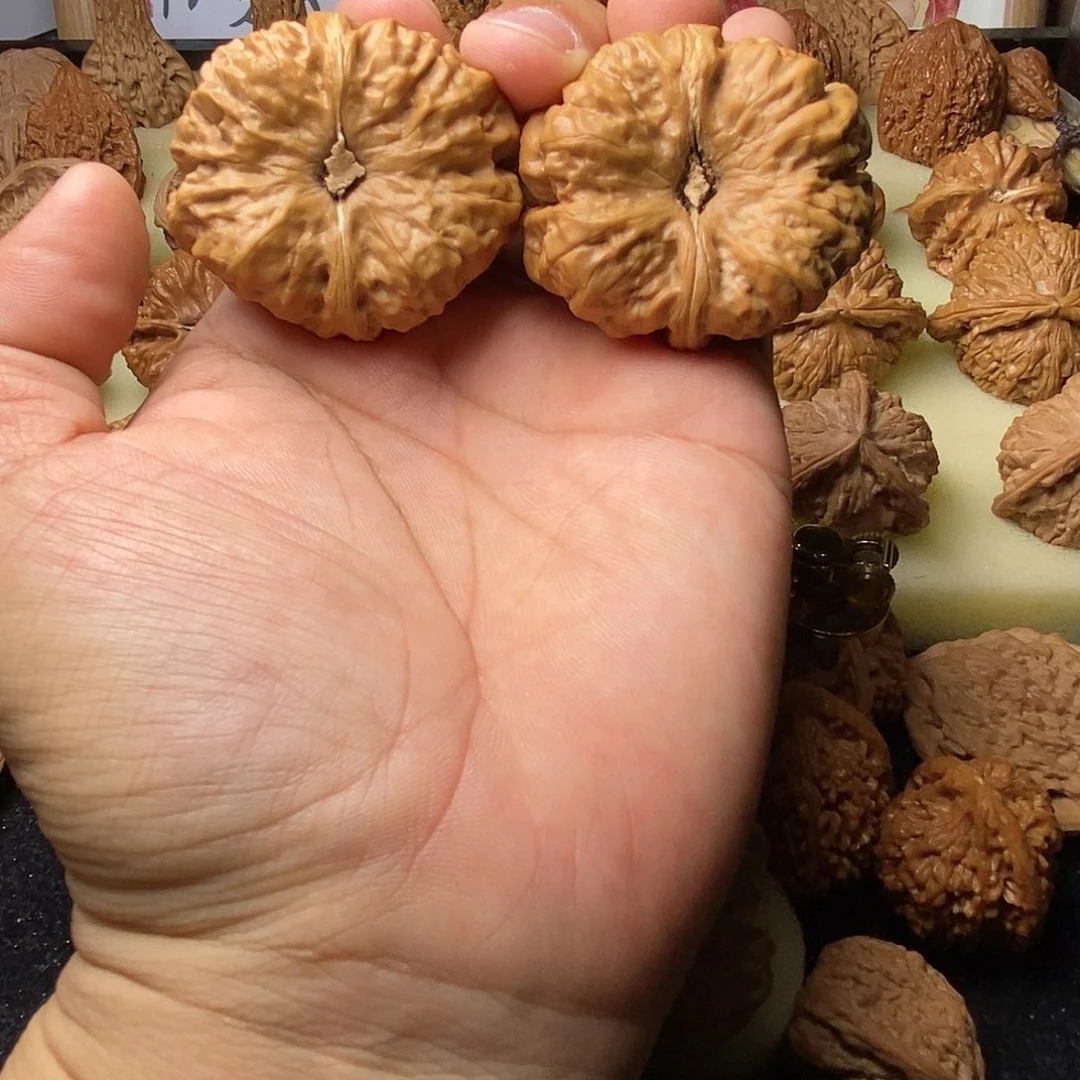 文玩核桃把件顽*?蛙蛙