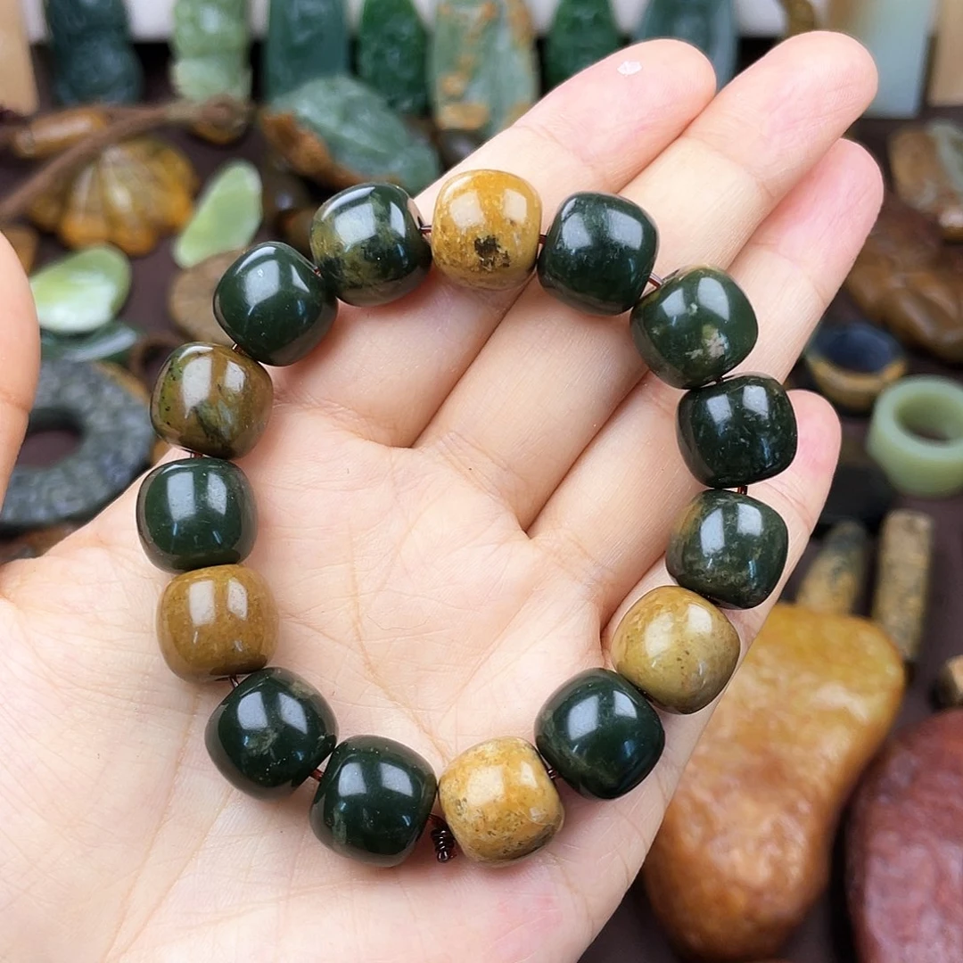 岫岩河磨玉（透闪石质玉）未镶嵌挂件