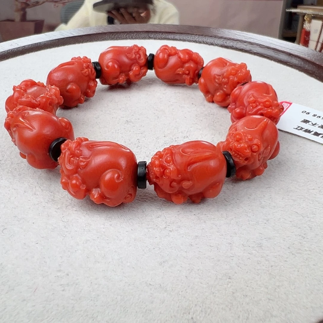 未镶嵌手串南红玛瑙