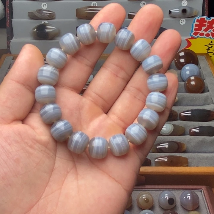 旋***兹定制玛瑙玛瑙手串