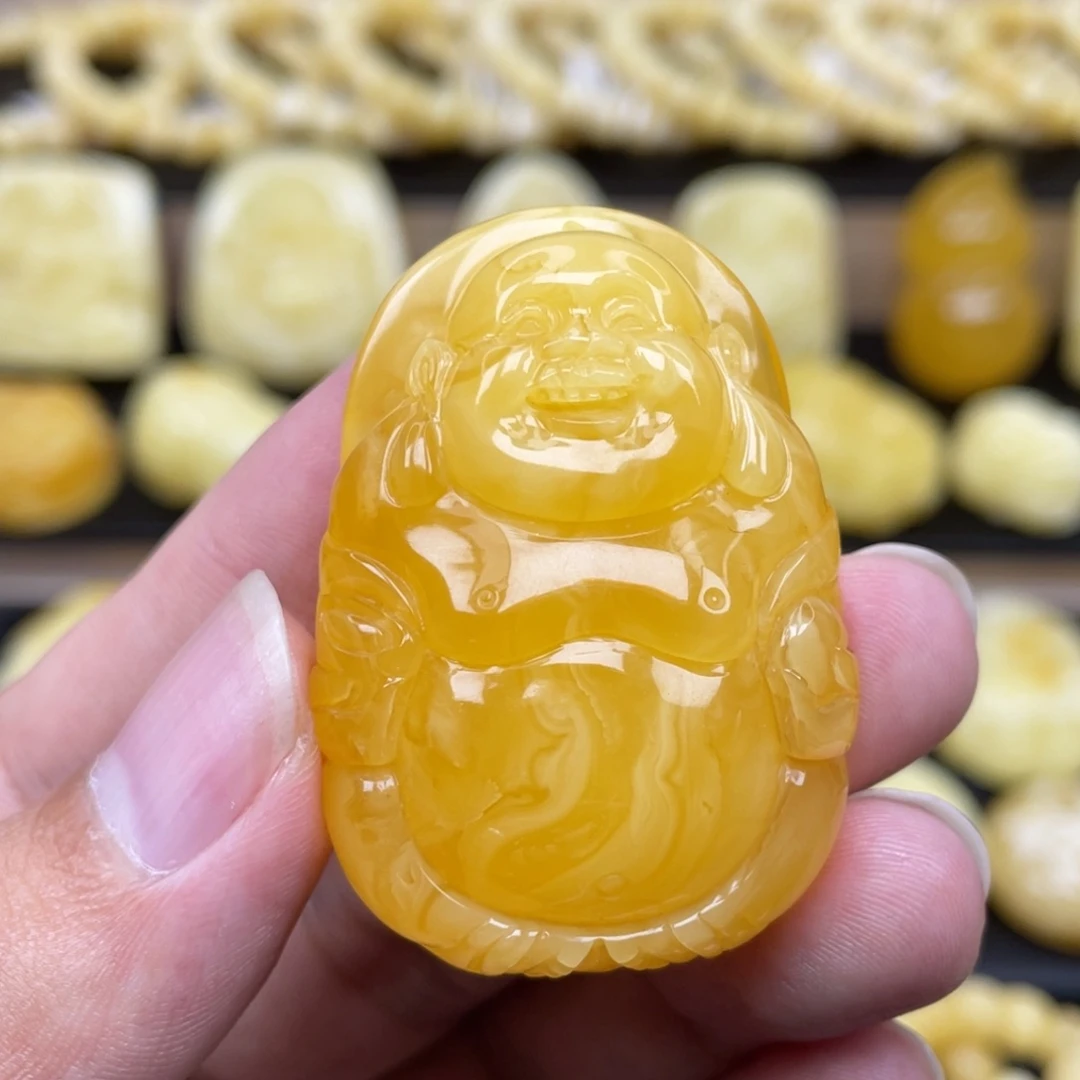 琥珀未镶嵌裸石琥珀蜜蜡