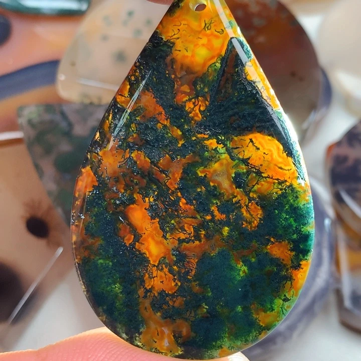 未镶嵌颈饰玛瑙/玉髓好**双