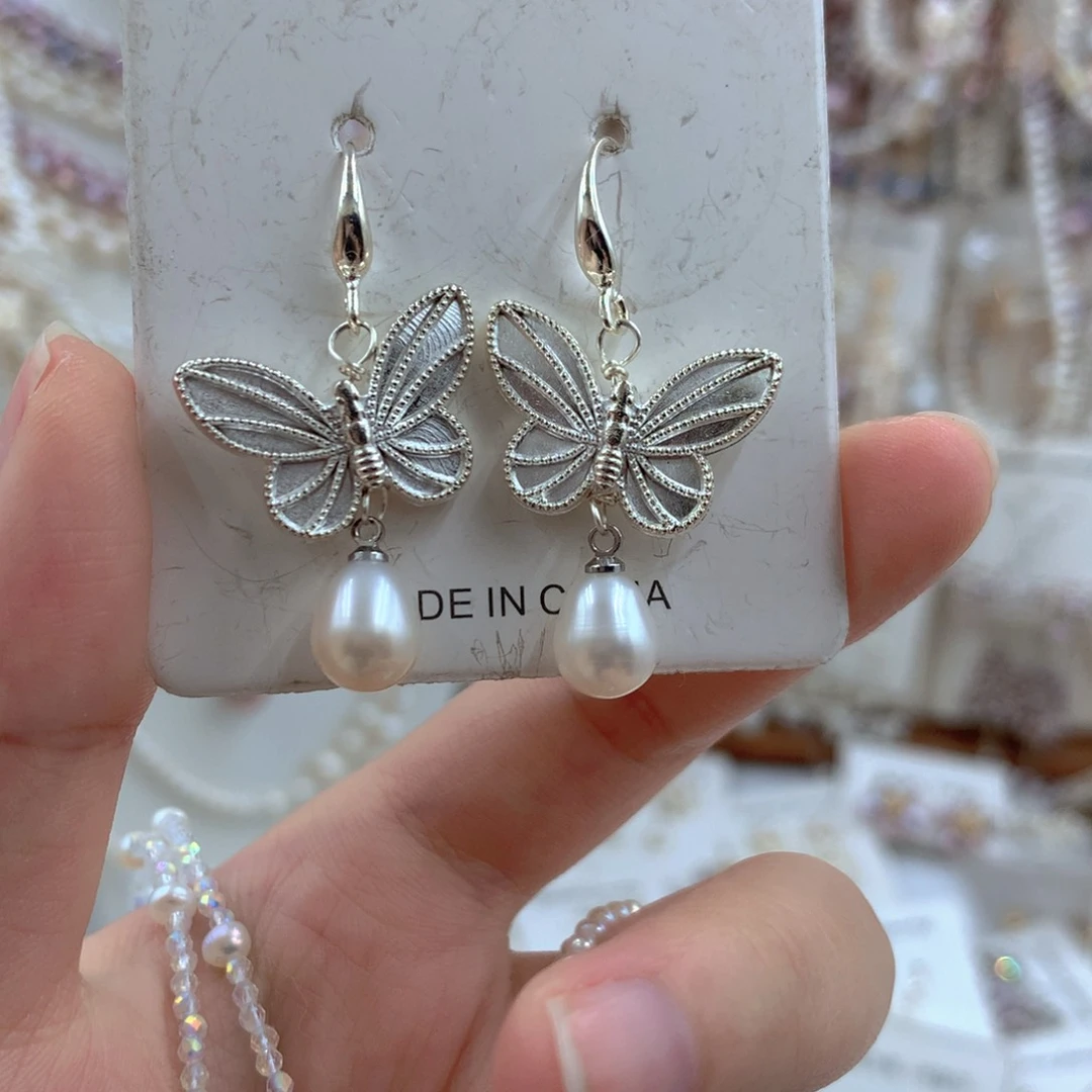 颈饰合金淡水珍珠