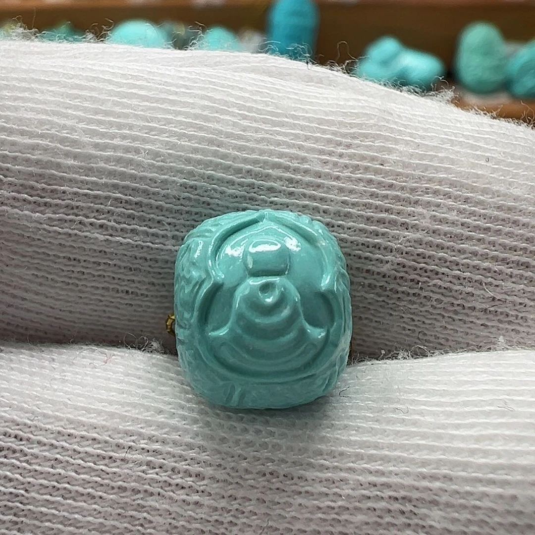 绿松石无相佛珠 未镶嵌