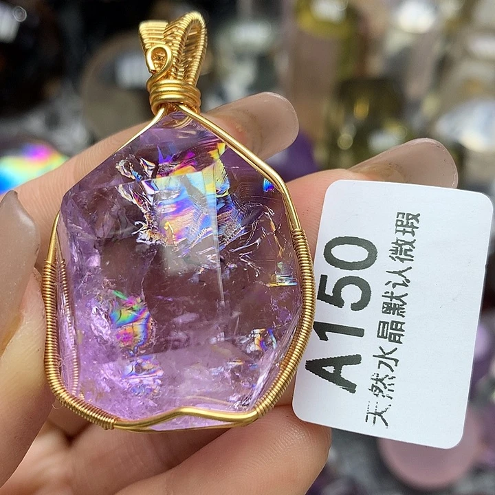 水晶吊坠未镶嵌水晶