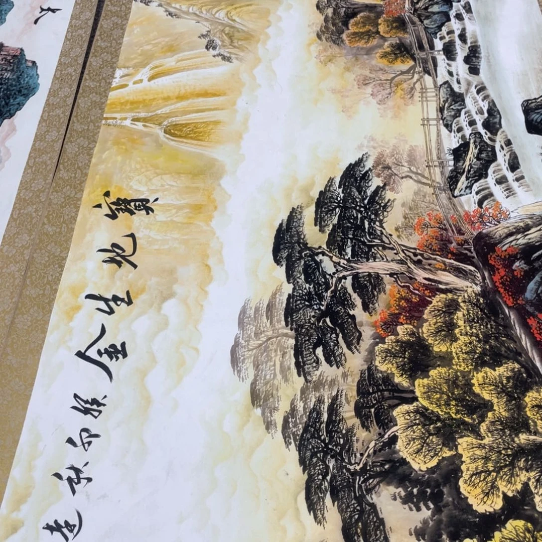 国画老师手笔手绘作品y