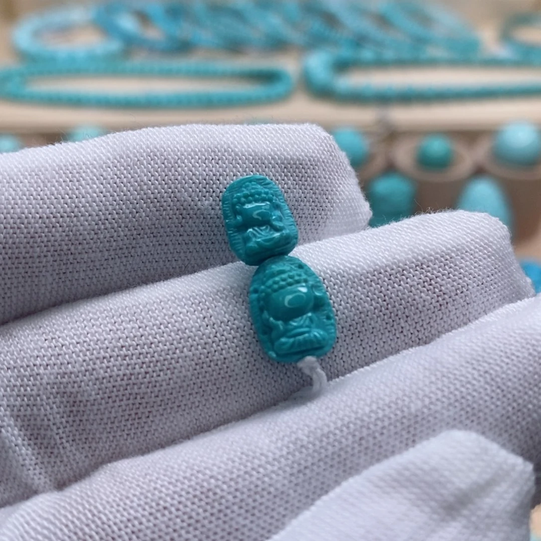 未镶嵌绿松石珠宝奇石