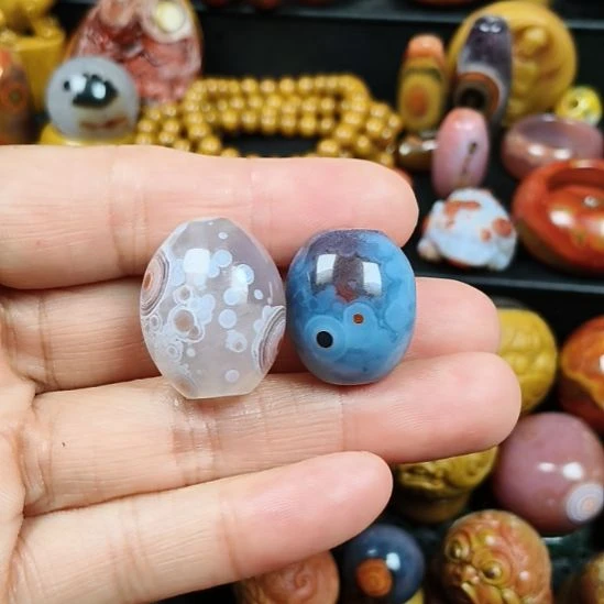 合金颈饰玛瑙/玉髓无镶嵌