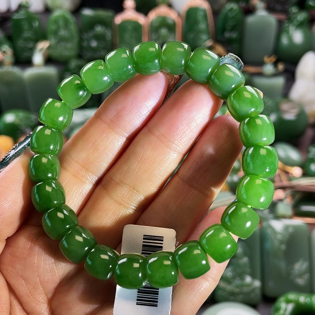 和田玉手串未镶嵌