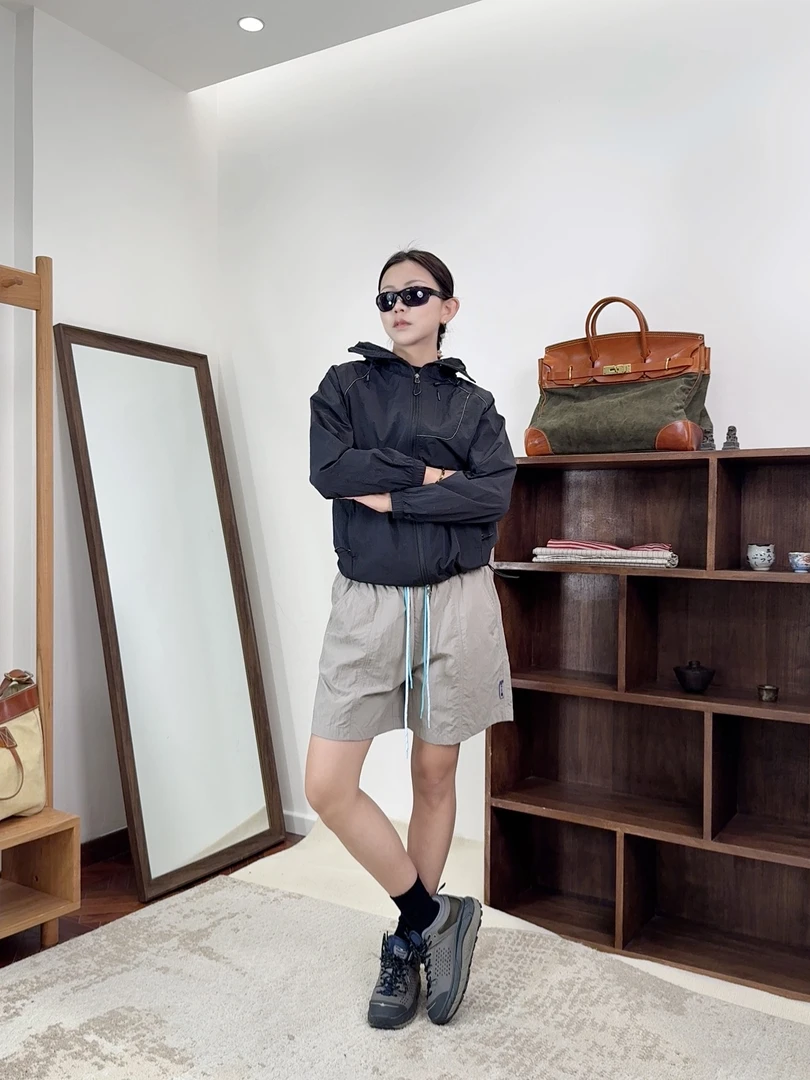 小众设计潮牌男女同款设计师PT 腰头拼色夏日凉感速干短裤89089