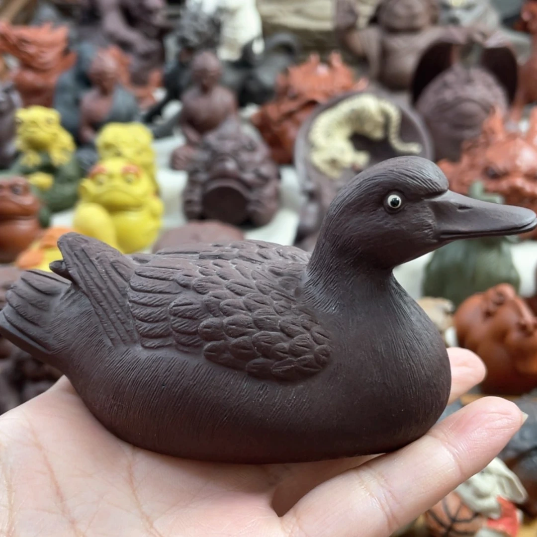 【闪购商品】紫砂茶宠紫砂小鸭