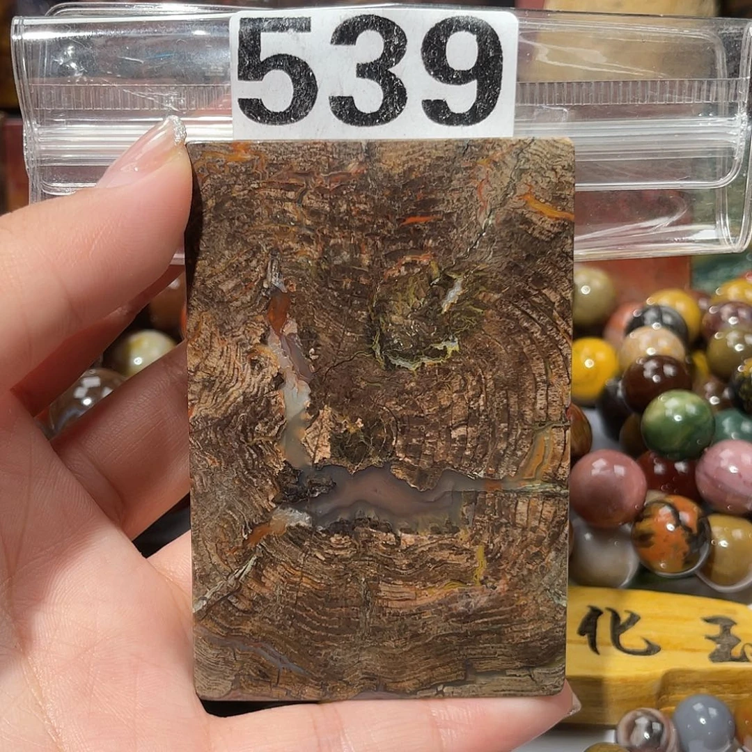 硅化玉未镶嵌天然北票硅化玉吊坠