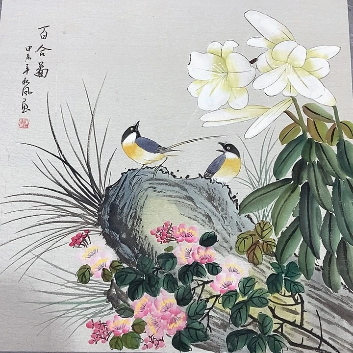 小周画廊的直播间