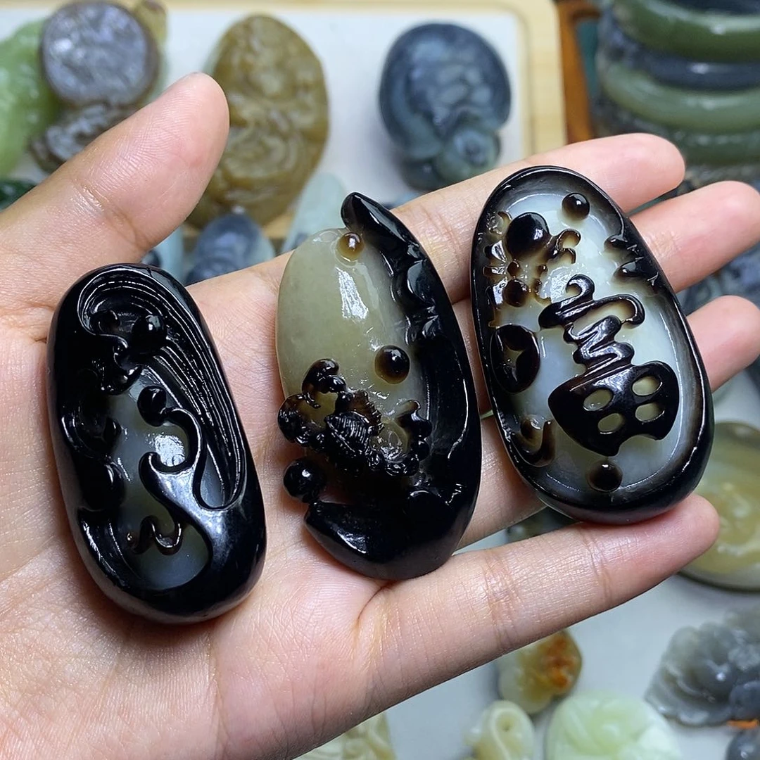 和田玉未镶嵌颈饰?****?