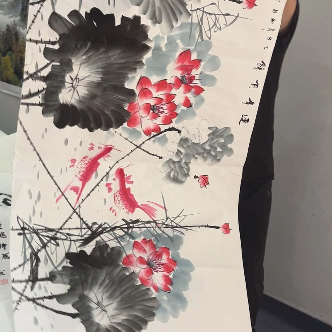 国画TD精品国画作品单幅任发