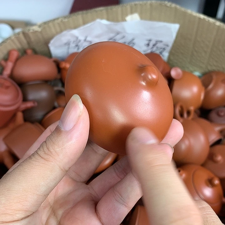 紫砂茶壶原矿朱泥茶壶茶具家用