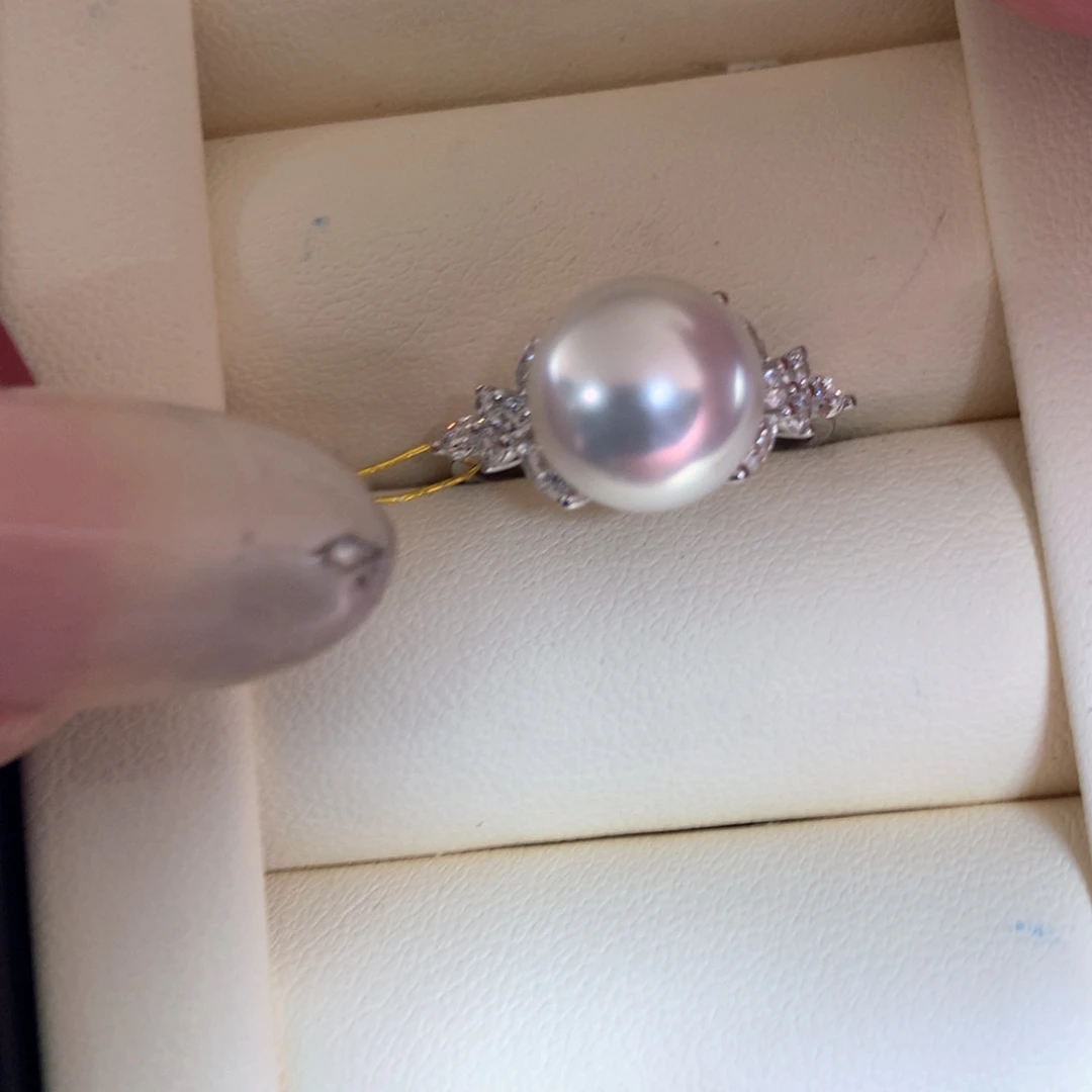 海水珍珠未镶嵌戒指