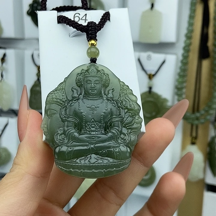 焊***全和田玉未镶嵌颈饰