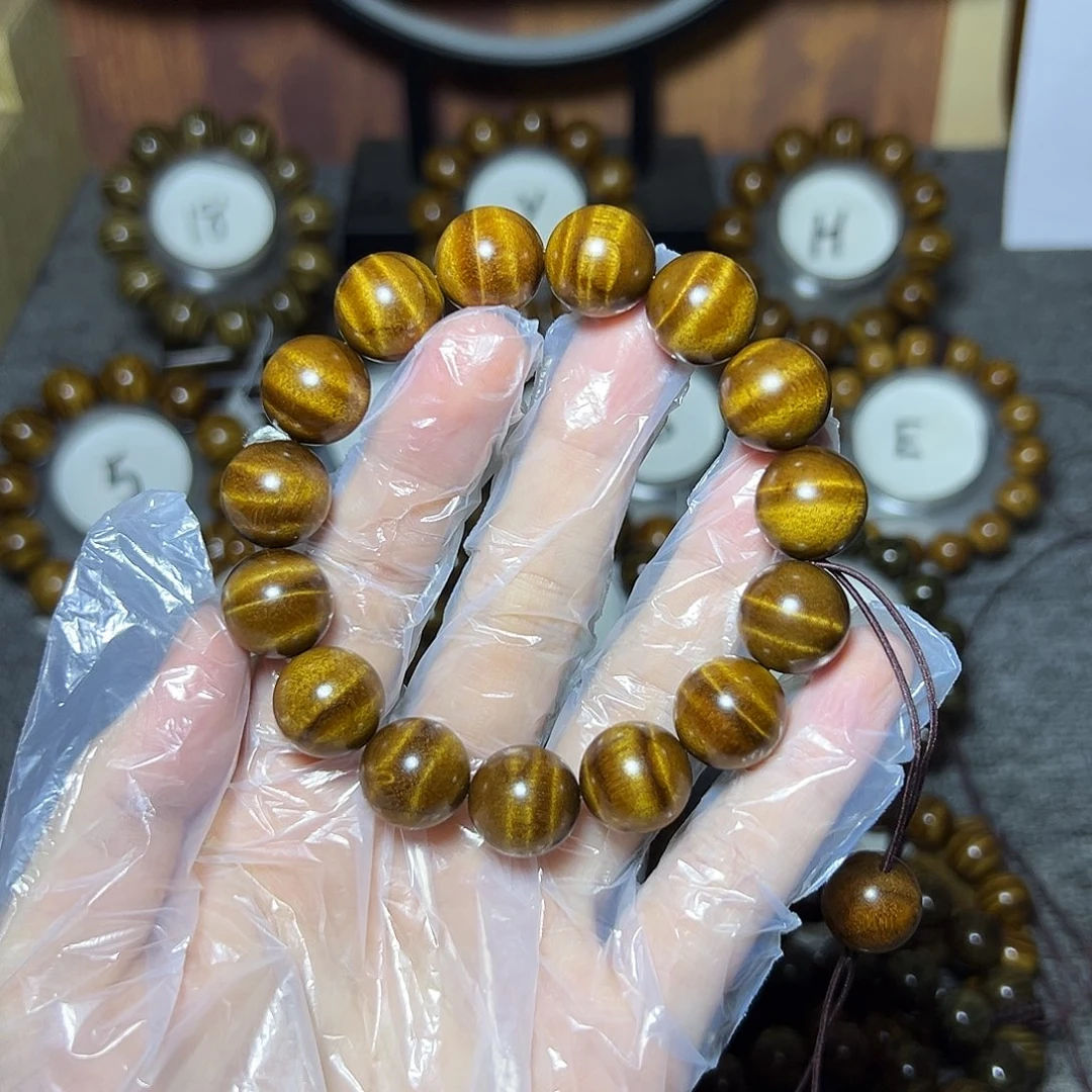 金丝楠手串/手链小叶桢楠1.5水波西瓜