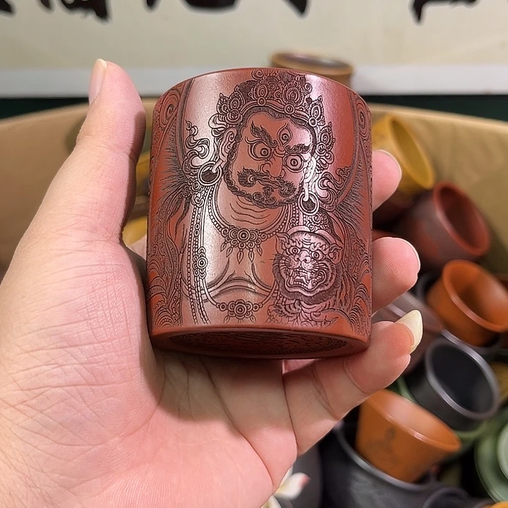茶杯紫砂全手工紫砂主人杯
