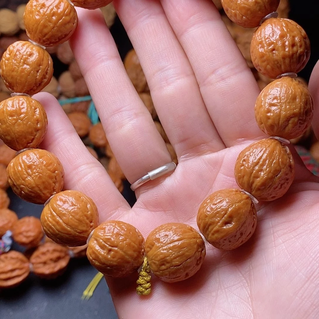 【闪购商品】文玩核桃吊坠小光头18