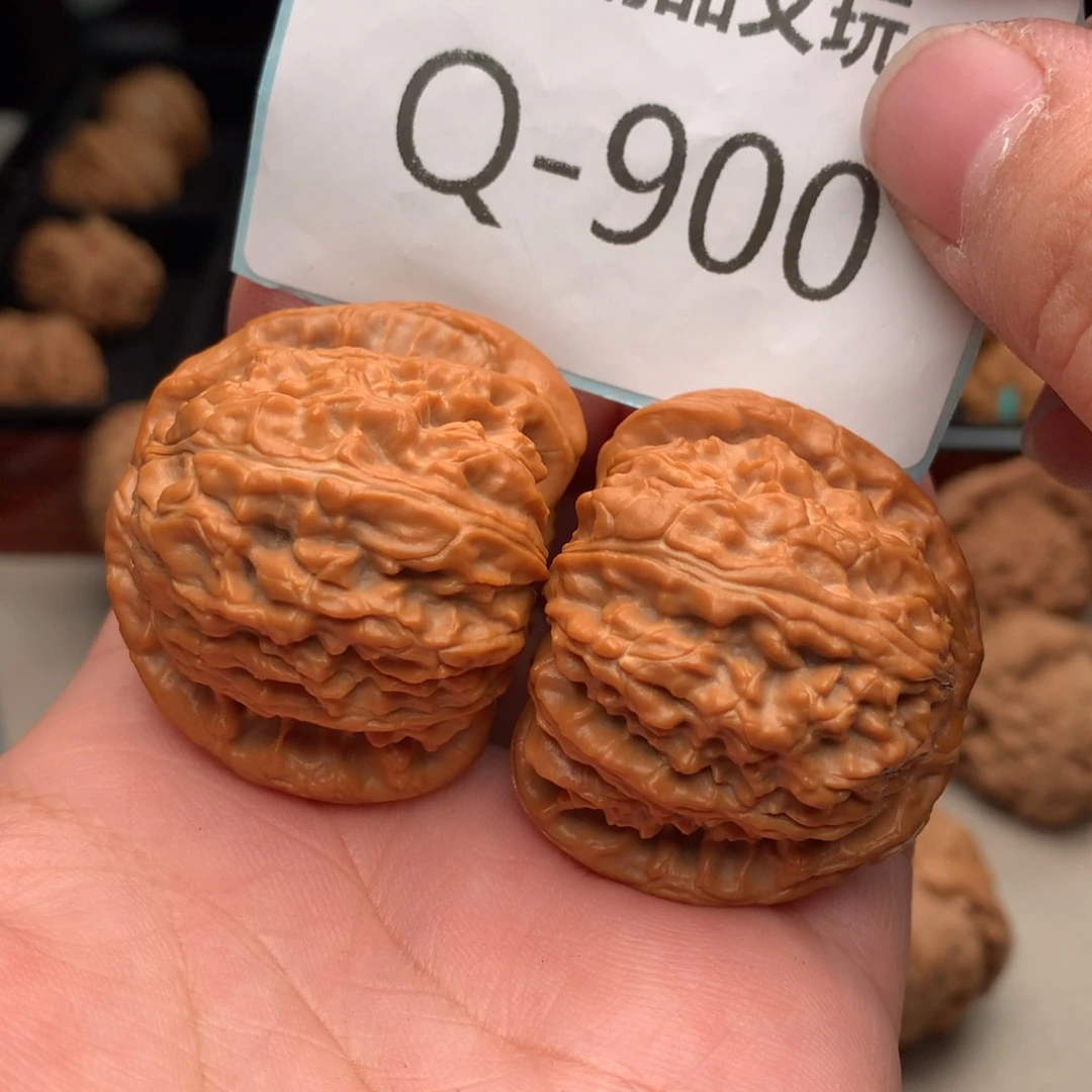 文玩核桃把件42白狮子………