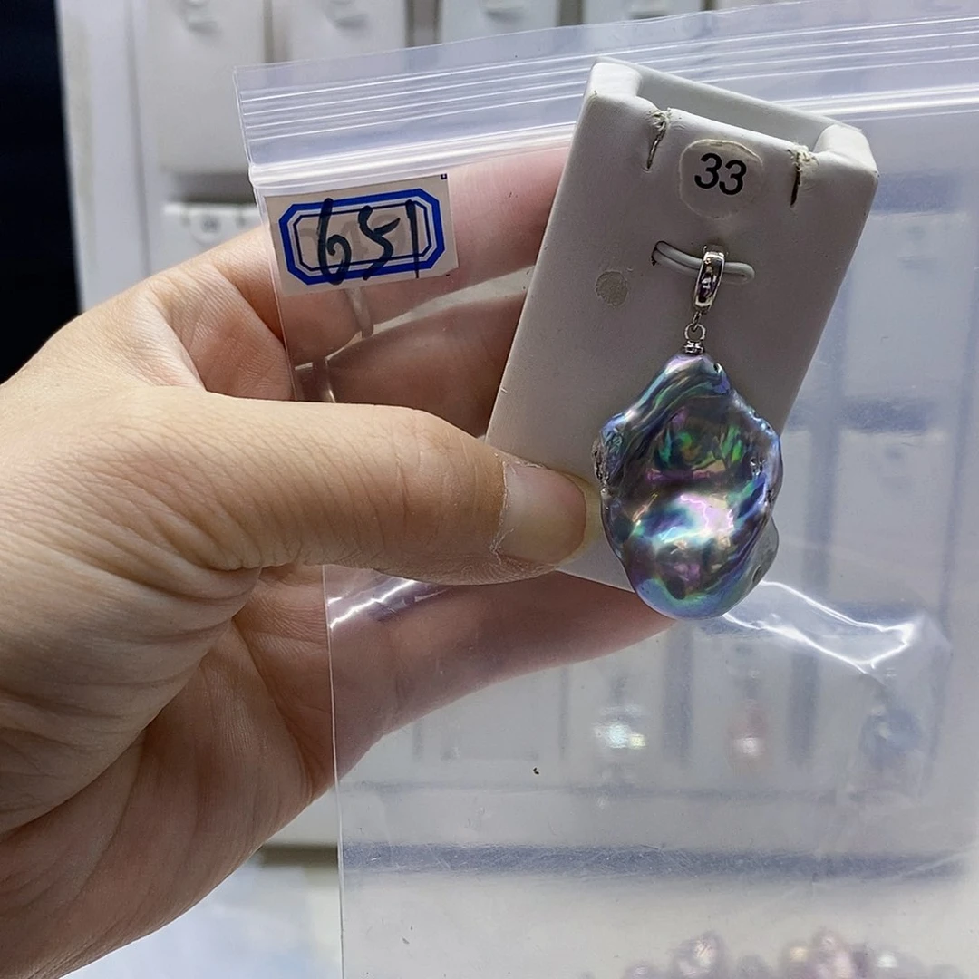 颈饰合金淡水珍珠