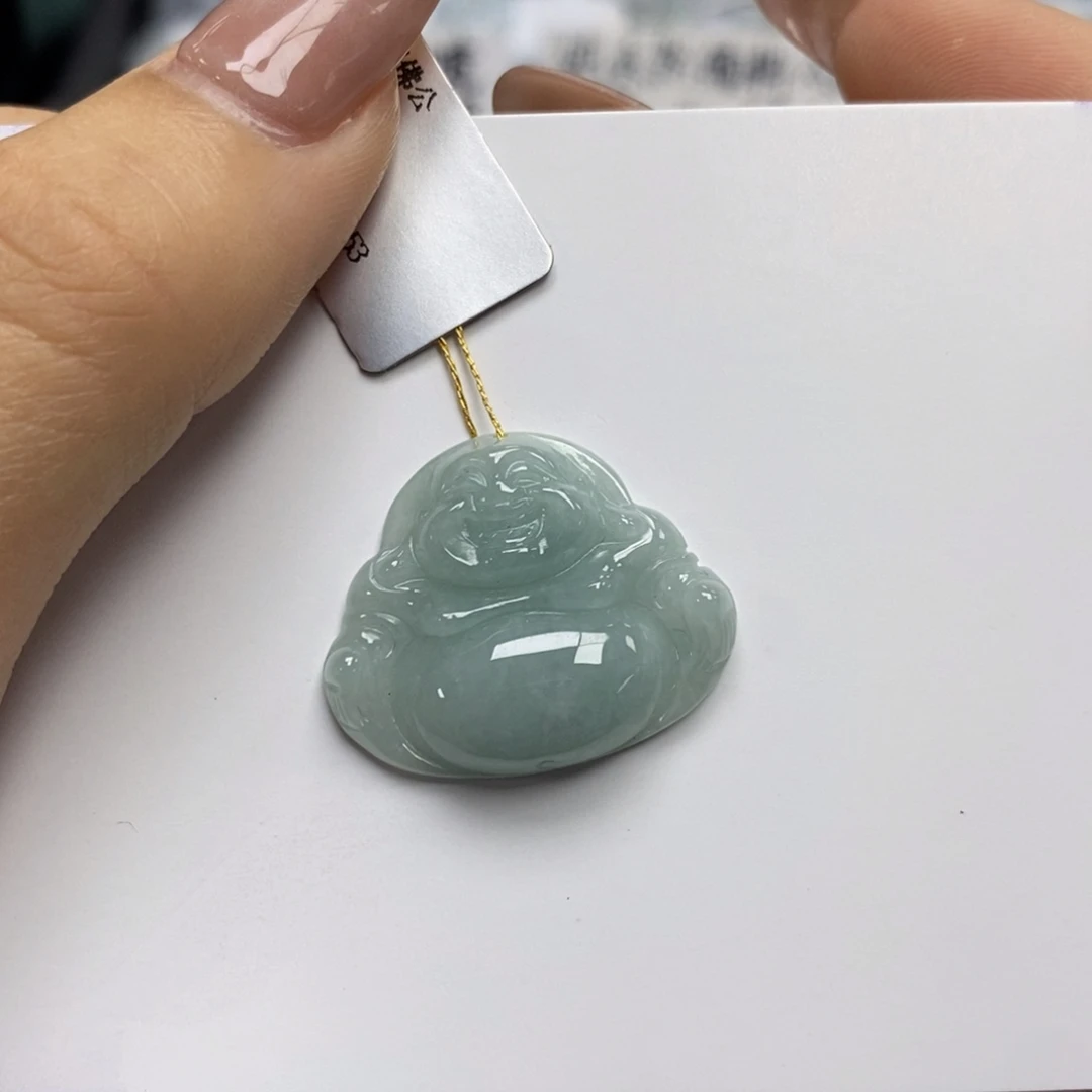 颈饰未镶嵌翡翠佛公