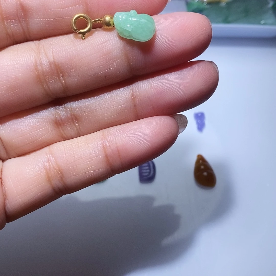 颈饰未镶嵌翡翠26