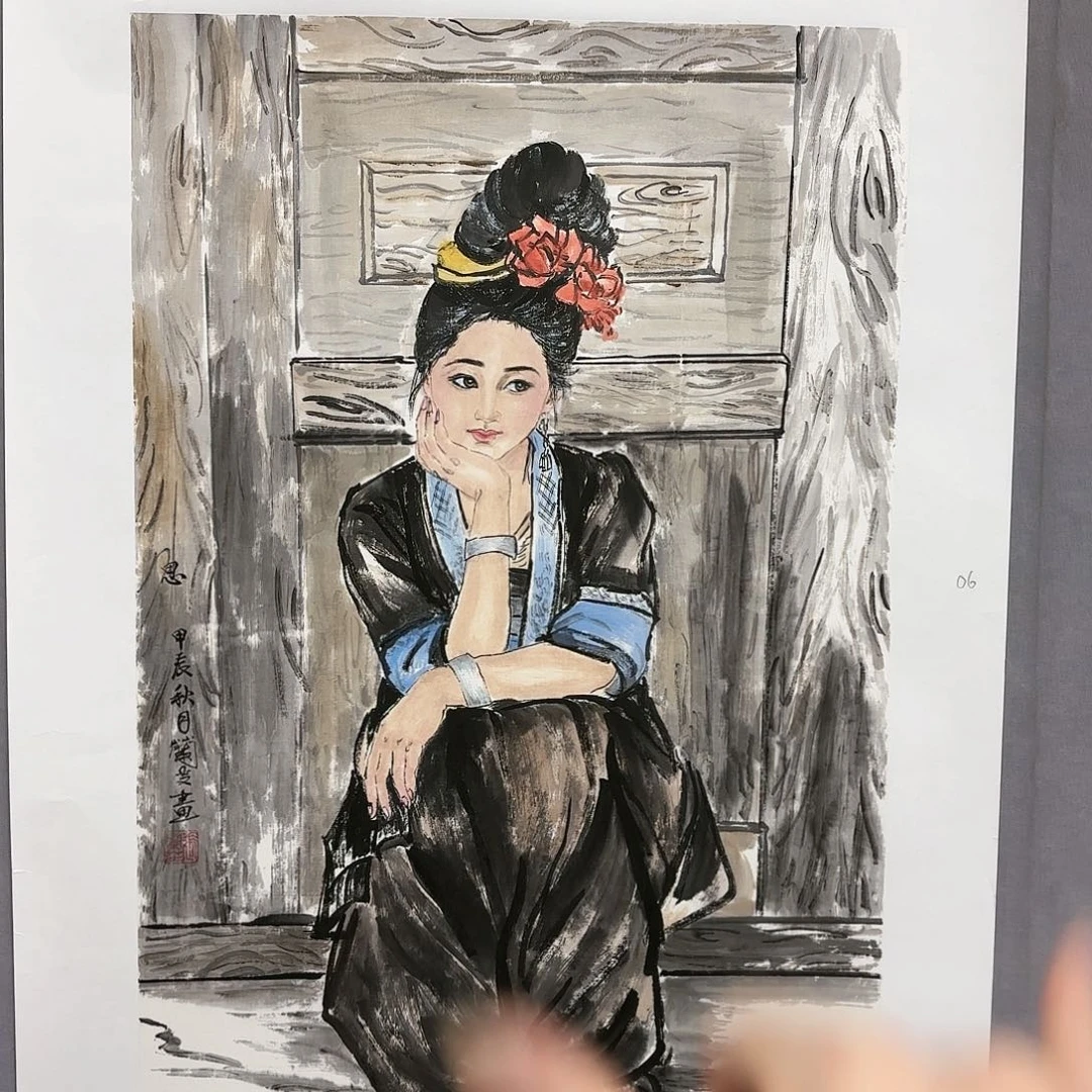 国画国画纯手绘作品请放心去藏