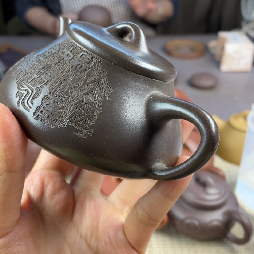 茶壶紫砂一*人宜兴紫砂