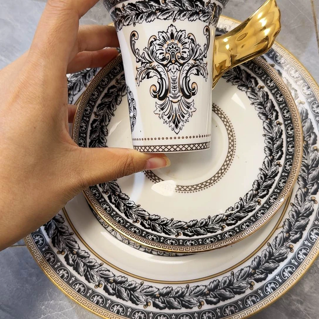 瓷片骨瓷陶瓷餐具工厂清仓批发