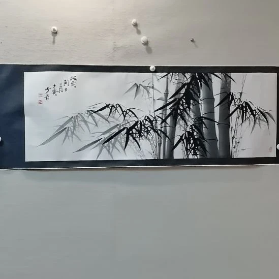 国画紫*陕西书画放漏抖音直播间