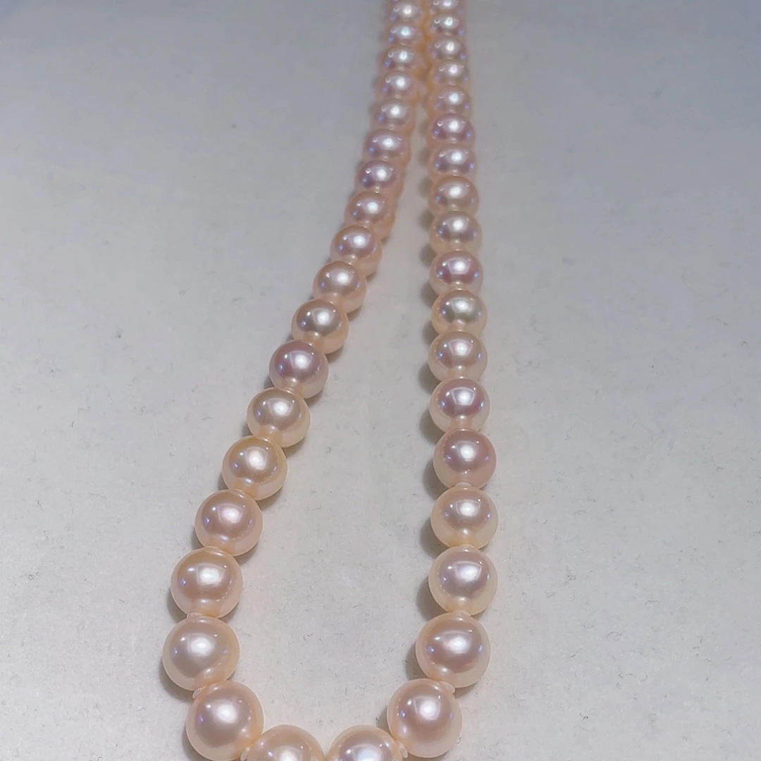 颈饰淡水珍珠银S925镶嵌